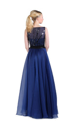 2 of 4 Revive by Tony Ward Blair Dress Blue