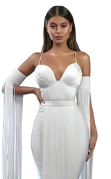 2 of 2 Portia and Scarlett Birthday Dress White