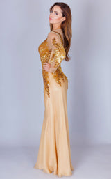 2 of 6 Faust CA647 Dress Gold