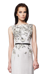 3 of 4 Revive by Tony Ward Camille Dress Light-Grey