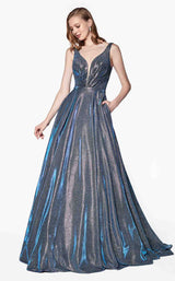 2 of 3 Cinderella Divine CB0034 Dress Grey-Royal