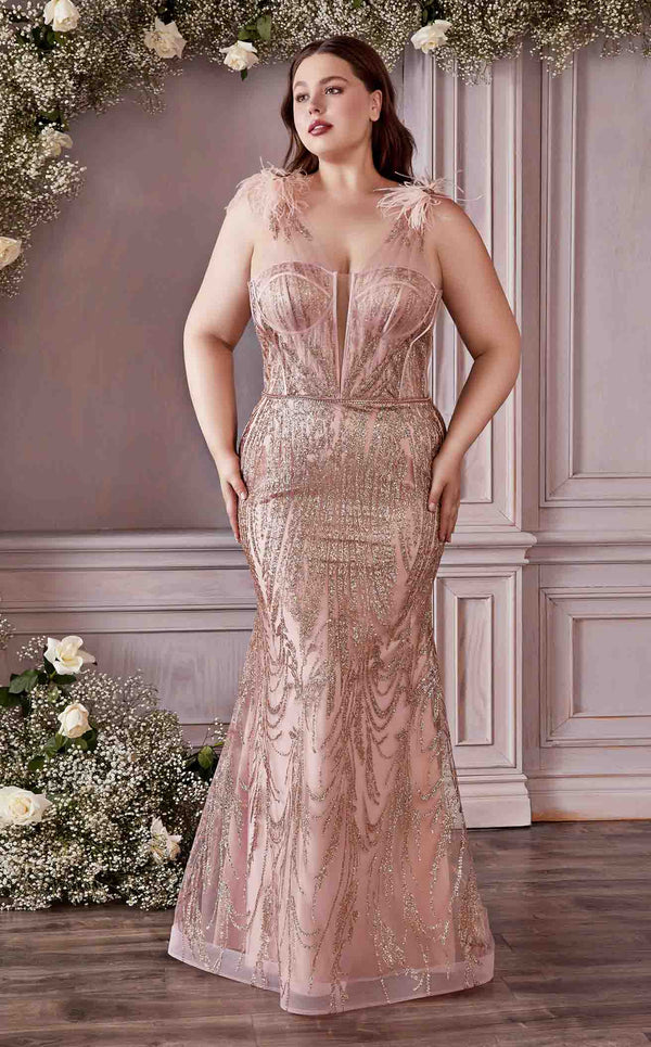 Cinderella Divine CB087C Dress Rose-Gold