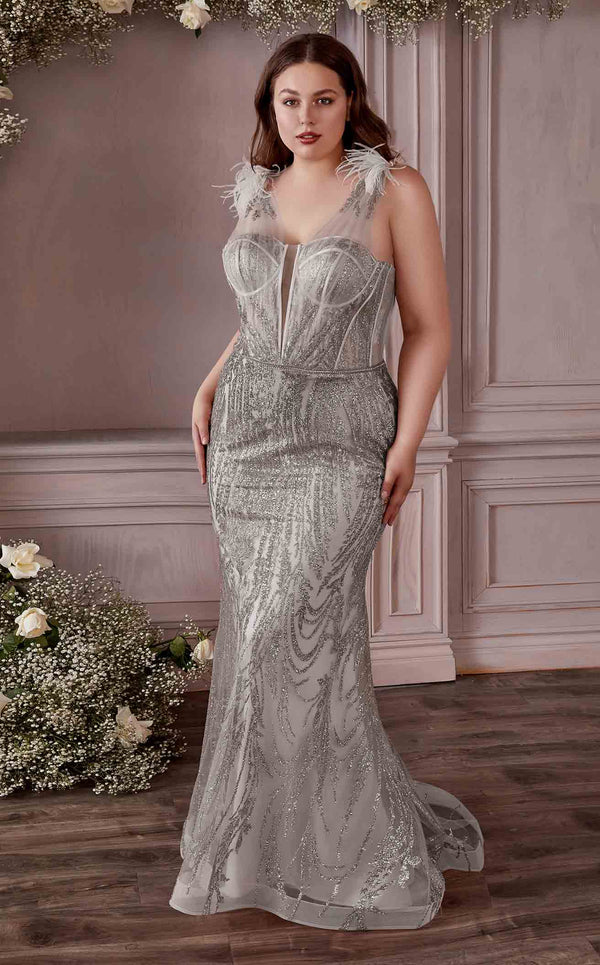 Cinderella Divine CB087C Dress Silver