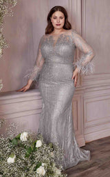 1 of 3 Cinderella Divine CB090C Dress Silver