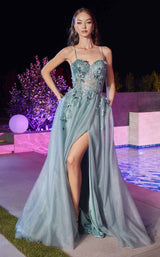 1 of 2 LaDivine CB123 Dress Sea-Mist