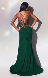 LaDivine CC2162 Dress Emerald