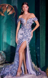 LaDivine CC2164 Dress Paris-Blue