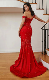 3 of 3 LaDivine CC2171 Dress Red