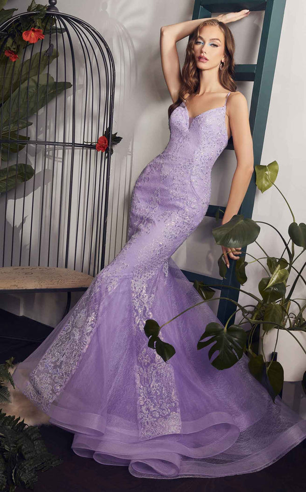 LaDivine CC2279 Dress Lavender