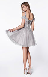 Cinderella Divine CD0132 Dress Silver