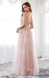 4 of 4 Cinderella Divine CD0147 Dress Rose-Gold