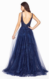 4 of 4 Cinderella Divine CD0150 Dress Navy