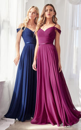 4 of 6 Cinderella Divine CD0156 Dress Magenta