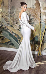 2 of 2 Cinderella Divine CD0169 Dress Off-White