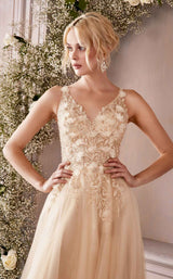 4 of 5 Cinderella Divine CD0181 Dress Champagne