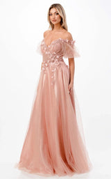 7 of 10 LaDivine CD0197 Dress Blush