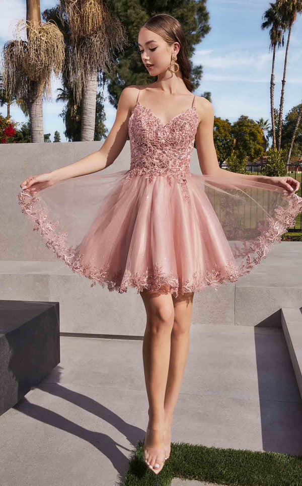 LaDivine CD0213 Dress Blush