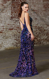 2 of 3 Cinderella Divine CD159 Dress Ultraviolet