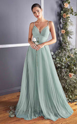 1 of 4 Cinderella Divine CD184S Dress Sage