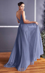 4 of 4 Cinderella Divine CD184S Dress Smoky-Blue