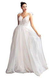 1 of 3 Cinderella Divine CD215W Dress Off-White