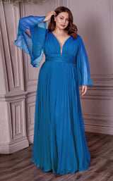 1 of 2 Cinderella Divine CD242CS Dress Teal