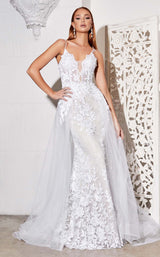 Cinderella Divine CD931W Dress Off-White