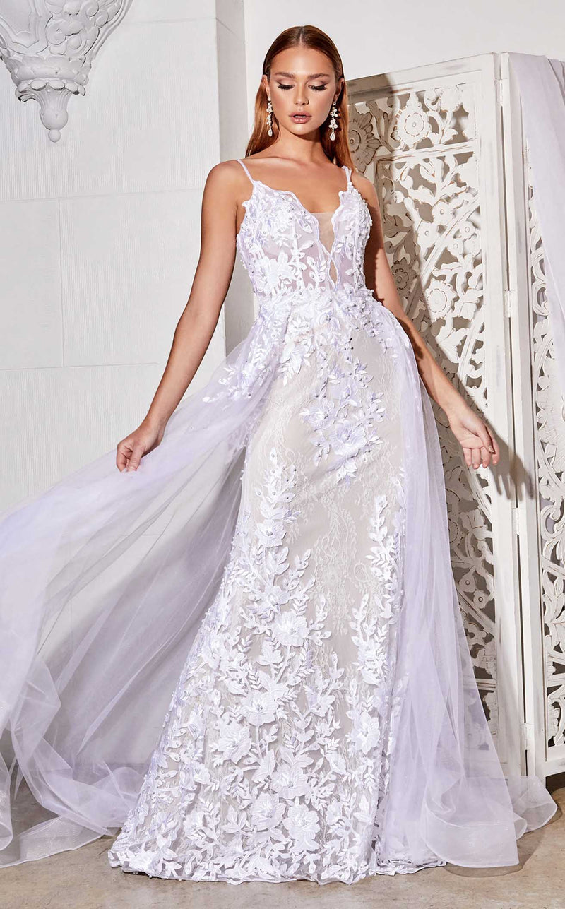 Cinderella Divine CD931W Dress Off-White