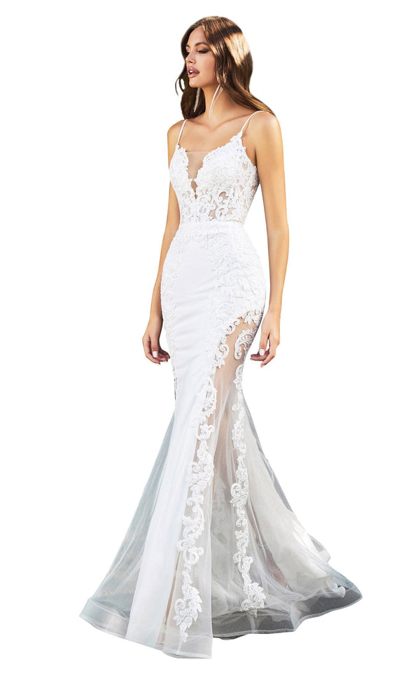 Cinderella Divine CD937W Dress Off-White