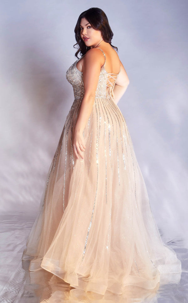 Cinderella Divine CD940C Dress Platinum