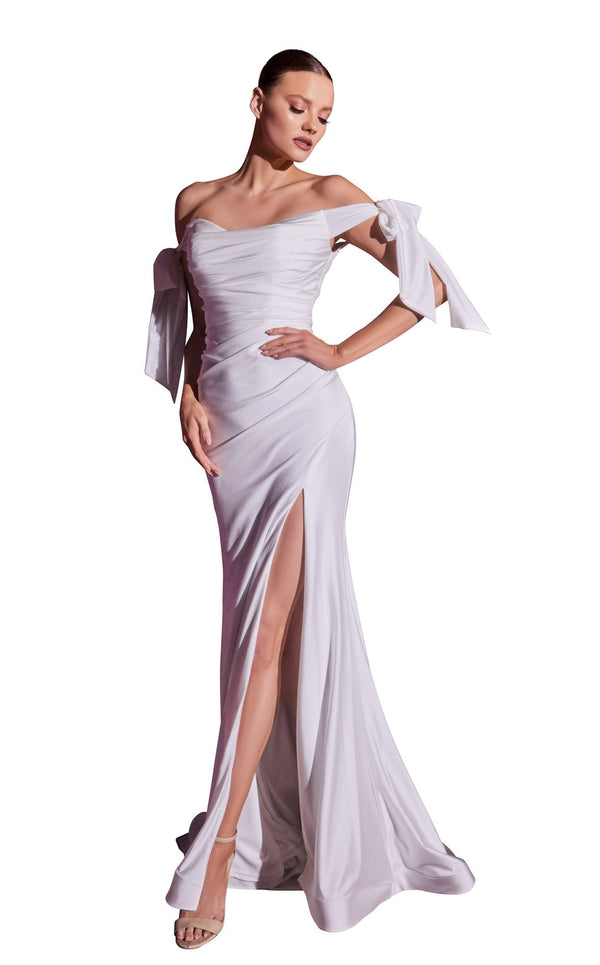 Cinderella Divine CD944W Dress Off-White