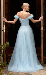 3 of 3 Cinderella Divine CD957 Dress Paris-Blue