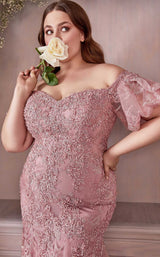 3 of 3 Cinderella Divine CD959C Dress Dusty-Rose