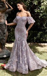 2 of 3 Cinderella Divine CD959 Dress Violet