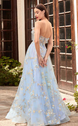 2 of 2 Cinderella Divine CD963 Dress Blue-Champagne