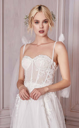 Cinderella Divine CD964W Dress Off-White