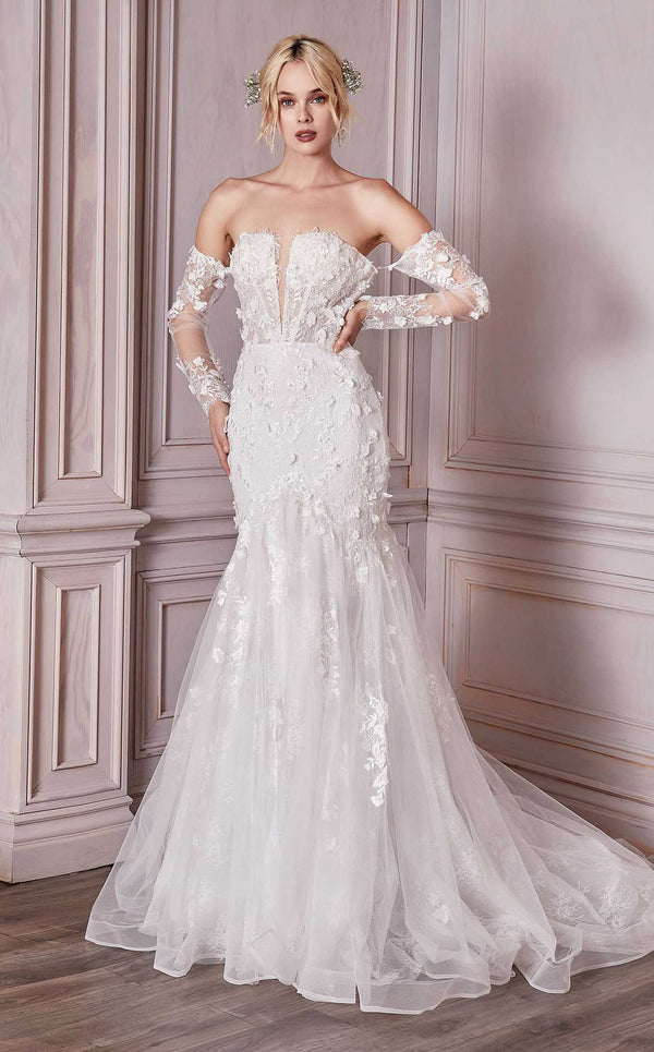 Cinderella Divine CD977W Dress Off-White