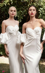 2 of 2 Cinderella Divine CD984W Dress Off-White