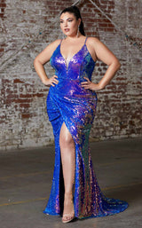 2 of 4 Cinderella Divine CDS393C Dress Lapis