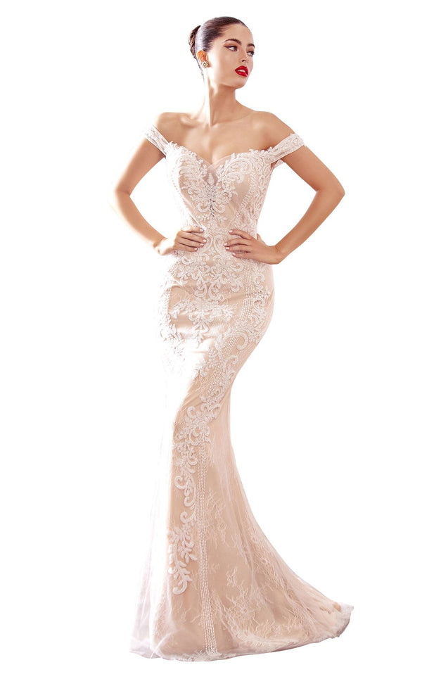 Cinderella Divine CDS402 Dress Off-White