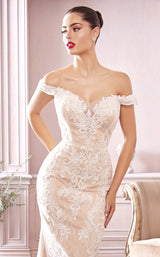 3 of 3 Cinderella Divine CDS402 Dress Off-White