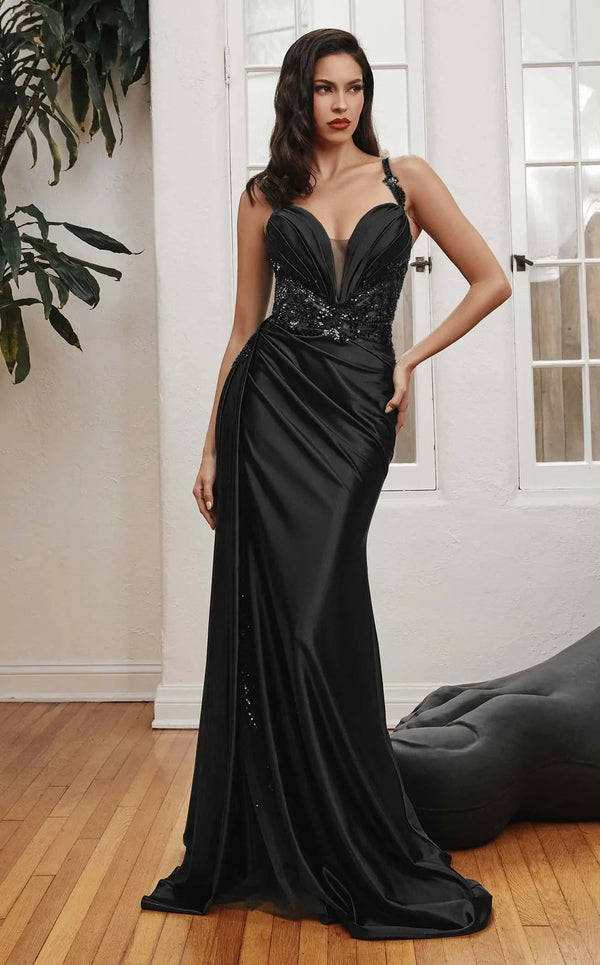 LaDivine CDS417 Dress Black