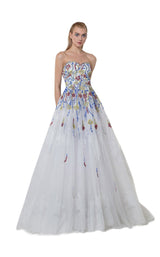 1 of 4 Revive by Tony Ward Celesta Dress White