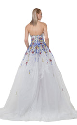 2 of 4 Revive by Tony Ward Celesta Dress White