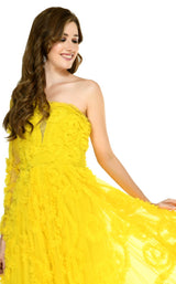 Couture Fashion by FG CF19200132 Dress Yellow