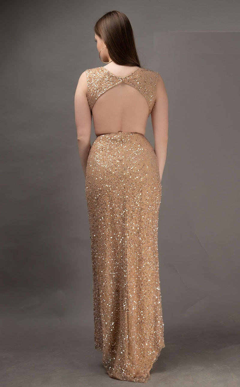 Couture Fashion by FG CF19200134 Dress Gold