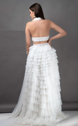 Couture Fashion by FG CF19201216 Dress White