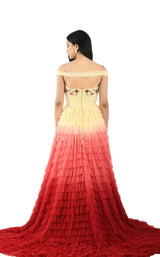 2 of 4 Couture Fashion by FG CF20210167 Dress Ombre