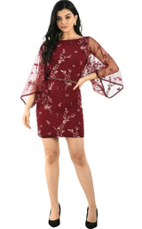 1 of 3 Couture Fashion by FG CF20211252 Dress Marron