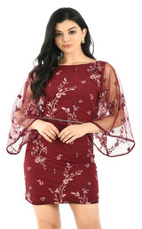 3 of 3 Couture Fashion by FG CF20211252 Dress Marron